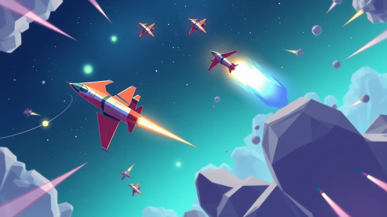Color Your Way to Victory in Rotating Triangle: Best H5 Games image