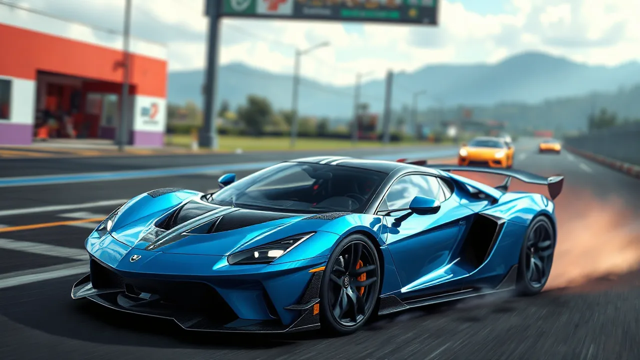Safe Racing with Supercars in Park Safe image