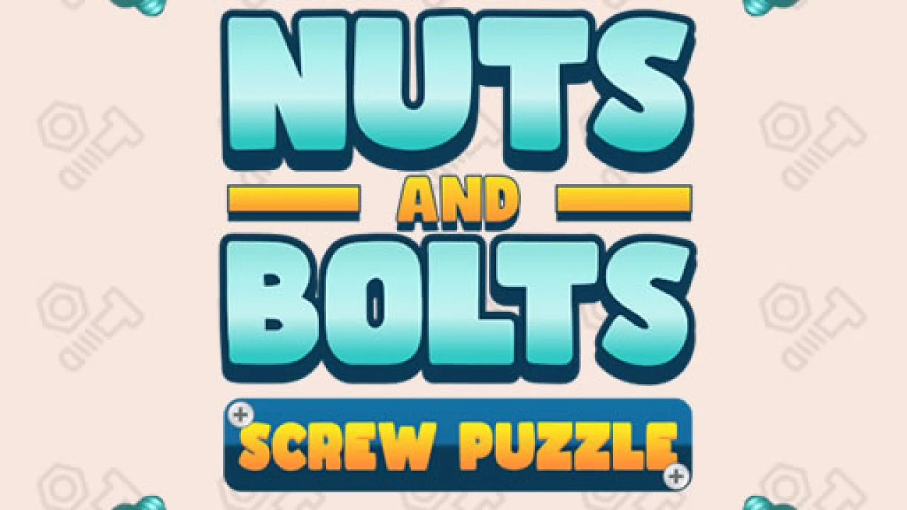 Nutty Puzzles Ahead: Nuts and Bolts: Screw Puzzle image