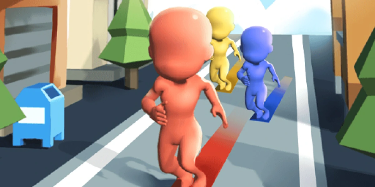 Paint over the lines: Hypercasual 1v1 Frenzy image