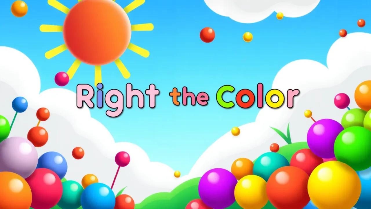 Delightful Puzzles: Right the Color Colorful Fun image