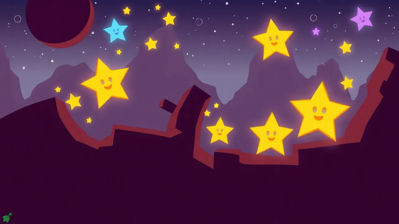 Solve Hidden Stars with Hero Birds Puzzles image