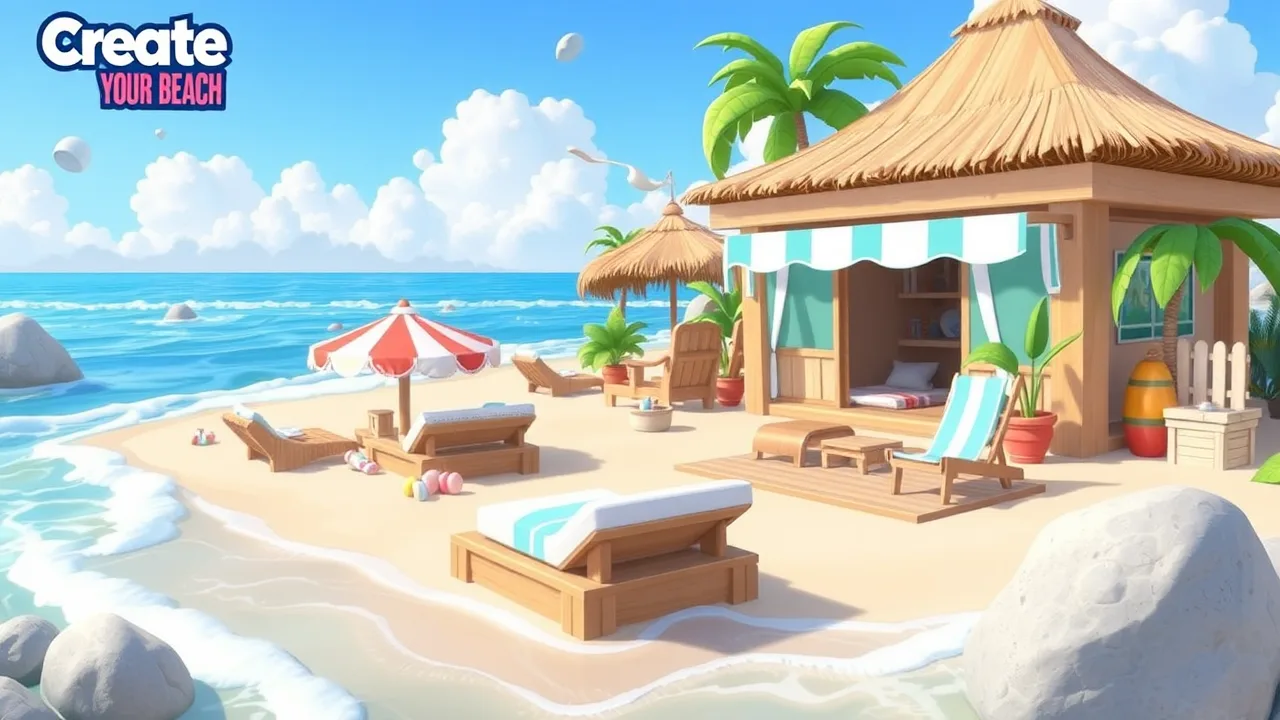 Beach Building Bliss with Create your beach image