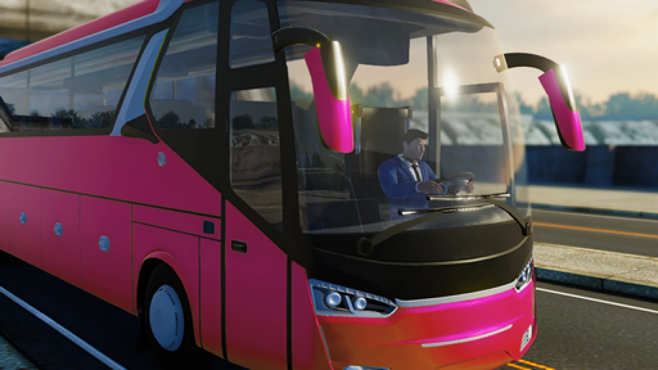 Bus Driving Simulator 2024: Racing Fun for Kids image