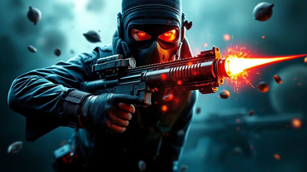 Masked Special Forces Gun Mayhem in Online Multiplayer image