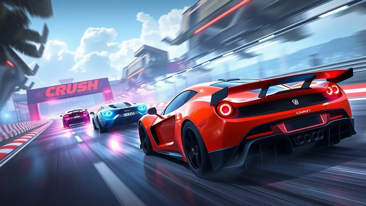 Crush All Supercars Frenzy image