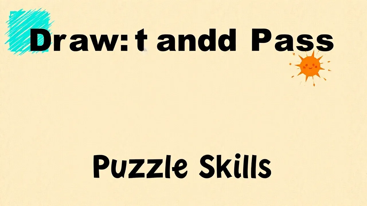 Unleash Your Creativity with Draw and Pass Puzzle Skills image