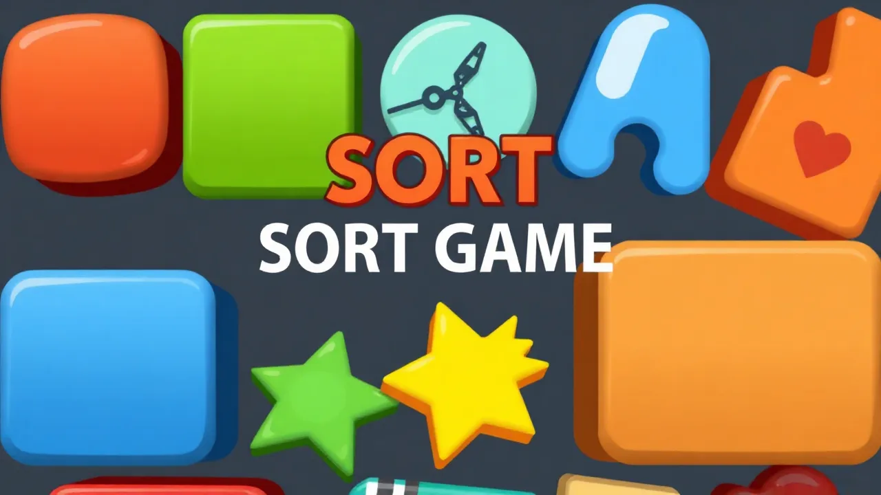 Challenge Your Brain with Sort Games Challenge image