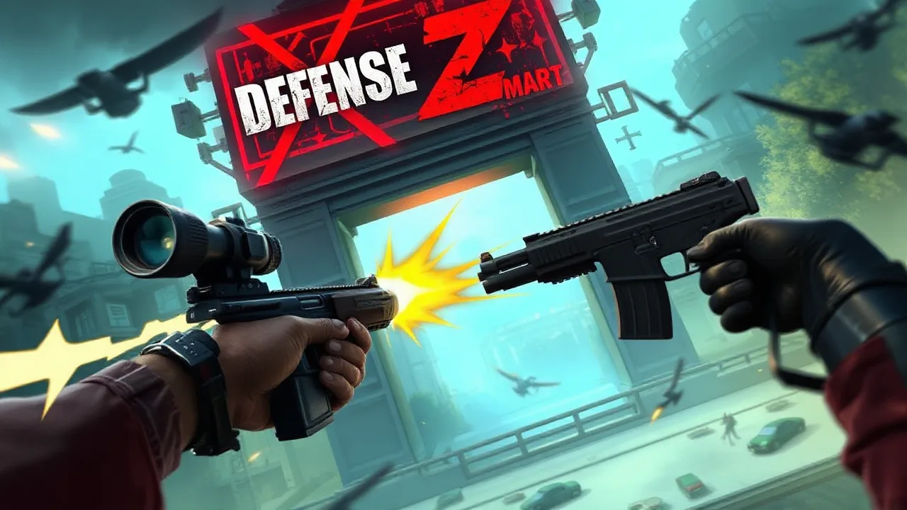 Survival Mode Unleashed in Defense Z Mart image