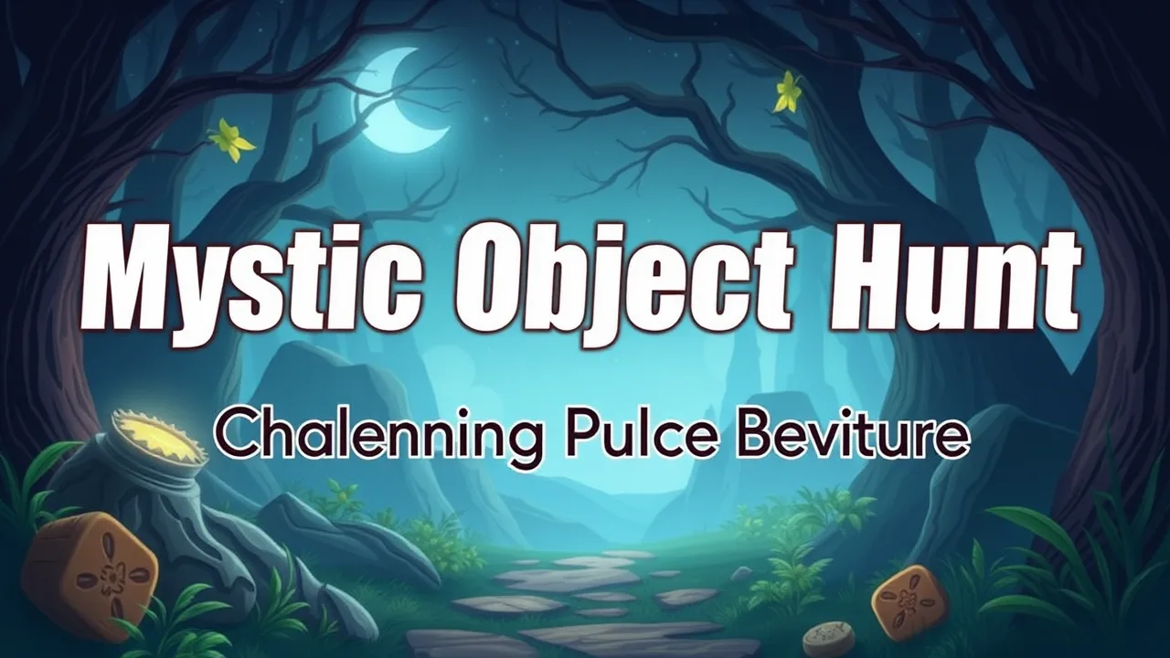 Mystic Object Hunt: Challenging Puzzle Adventure image