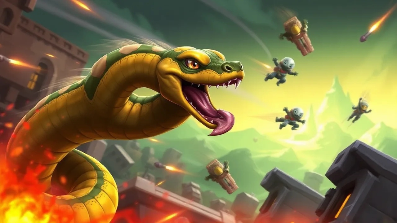 Snake Wars: Rise to Action image