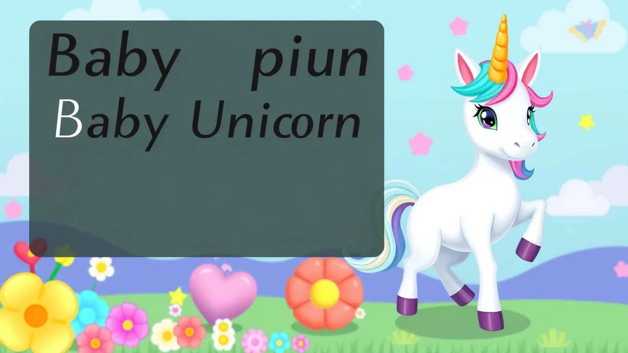 Baby Unicorn Dress Up: Cute Puzzle Challenge image