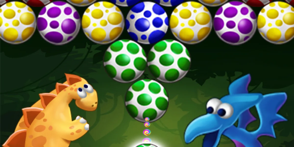 Dino Eggs Bubble Shooter: A Challenging Match3 Puzzle image