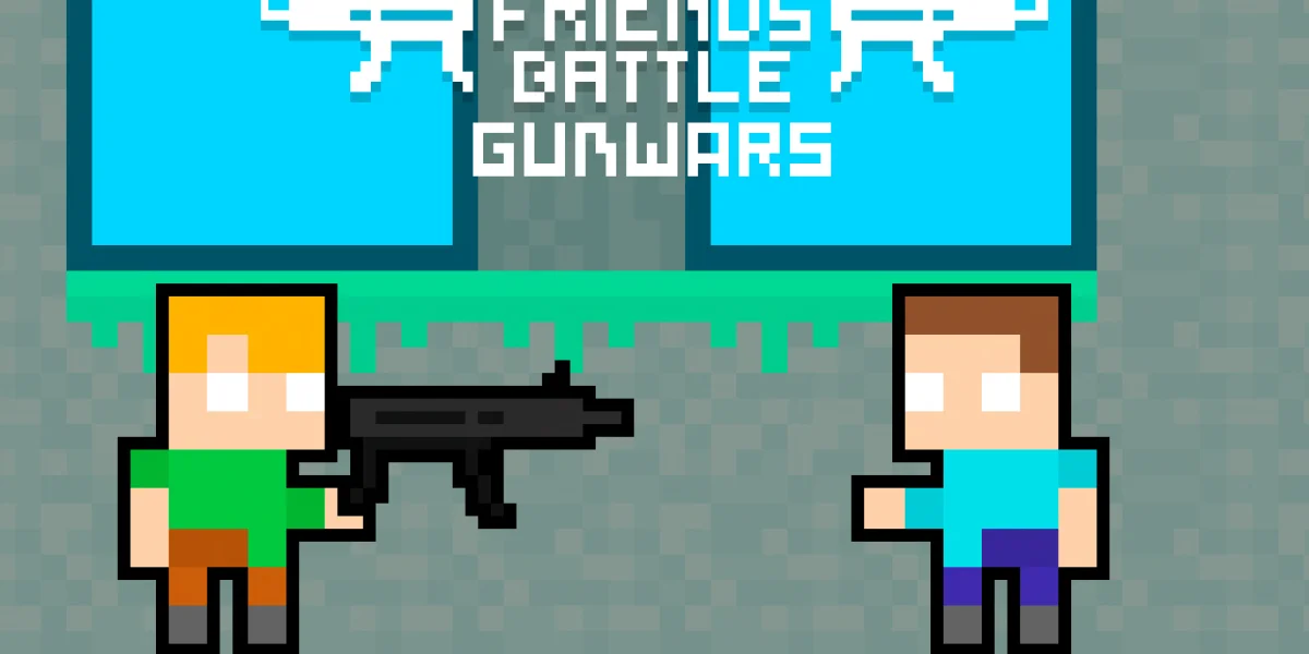 Battle Gunwars Friends: Arcade Action for Two Players image