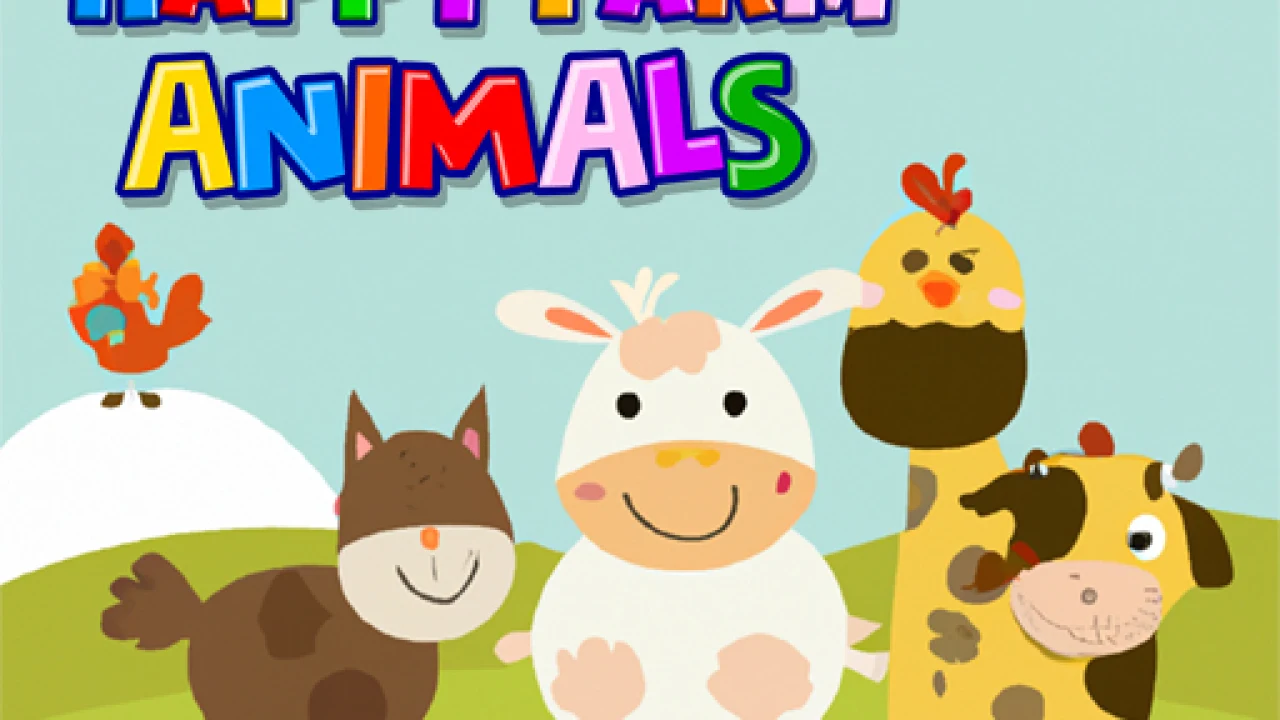 Farm Fun with Happy Farm Animals for Kids image