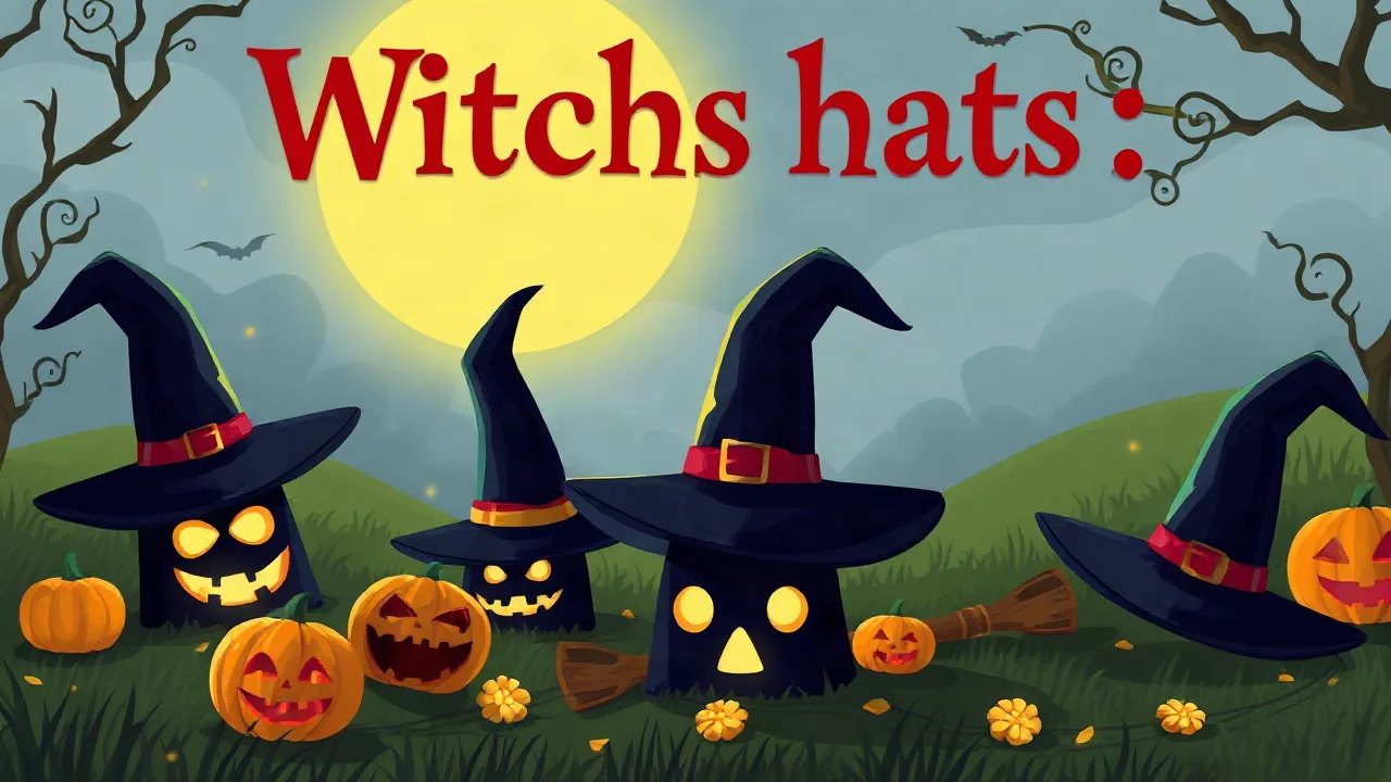 Witchs hats: A Puzzle to Unravel image