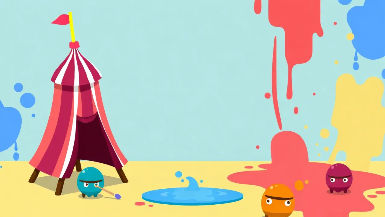 Paint a Masterpiece with Digital Circus Click and Paint image