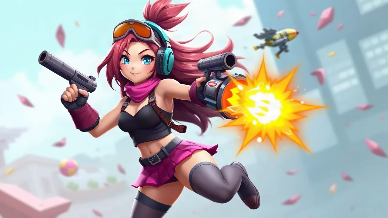 Girl Power Blasts in Hot Girl Shooter image