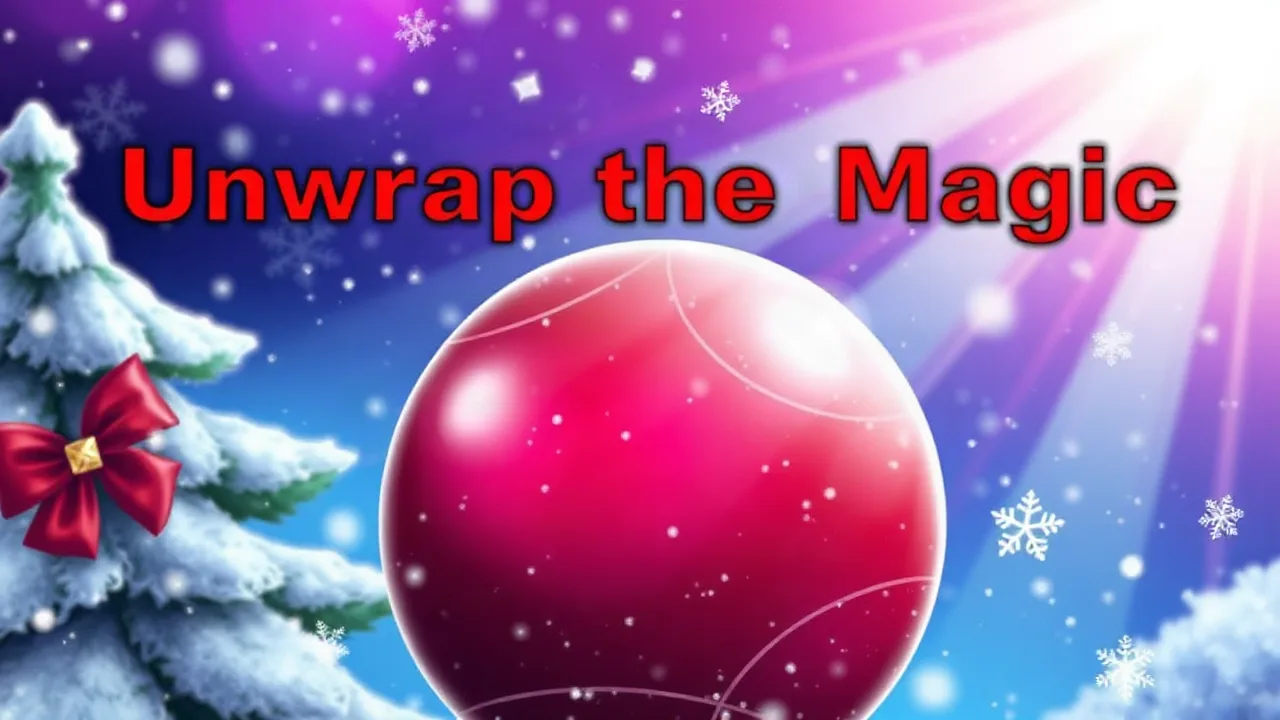 Unwrap the Magic of Girls Christmas Ball image
