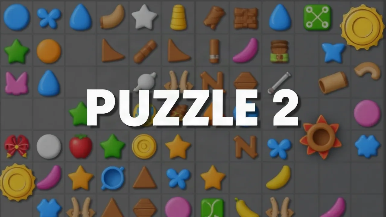 Solve Puzzles with Precision in Pair Matching Puzzle 2D image