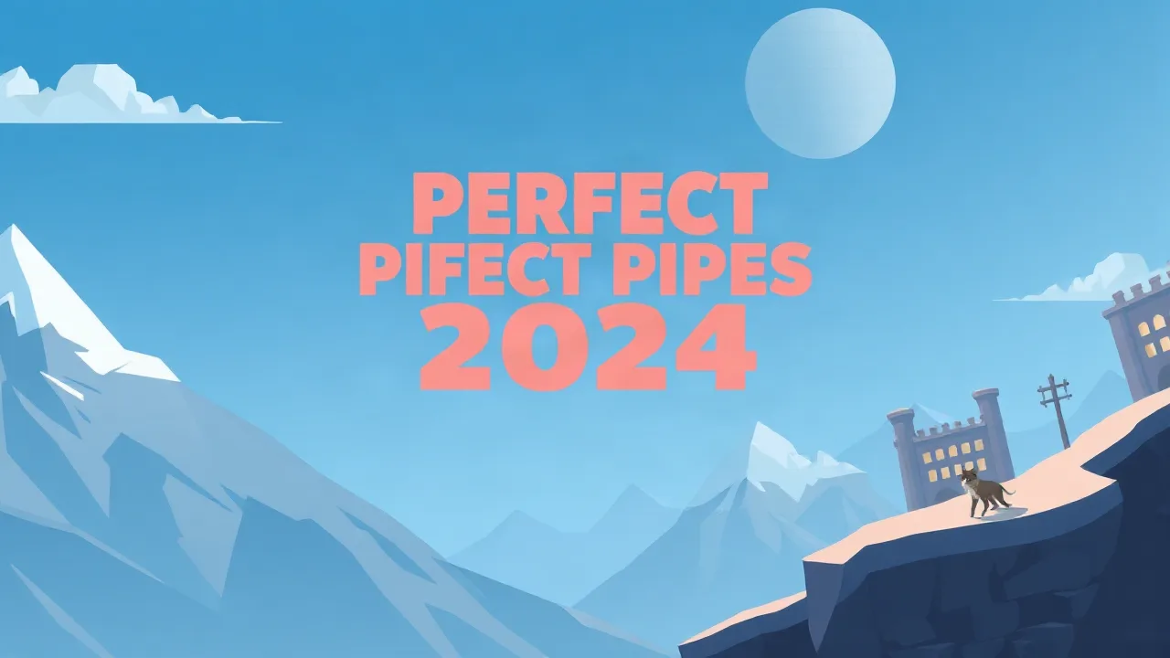 Perfect Pipes 2024: Challenging Puzzle Fun image