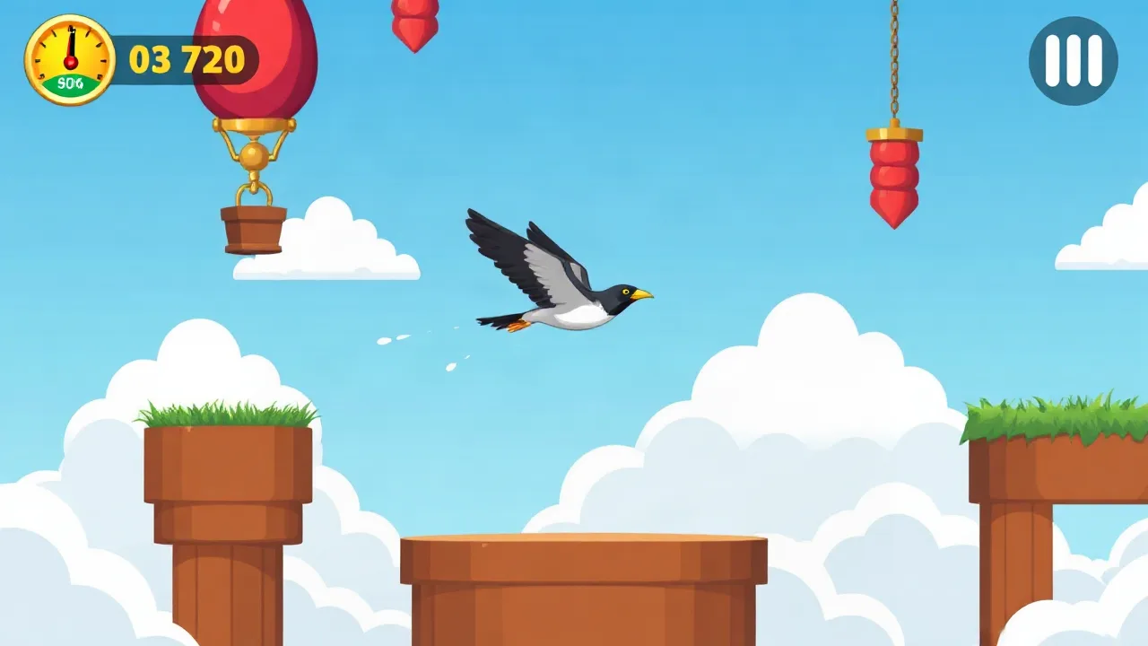 Flying Bird Challenges 2.0: Arcade Perfection image
