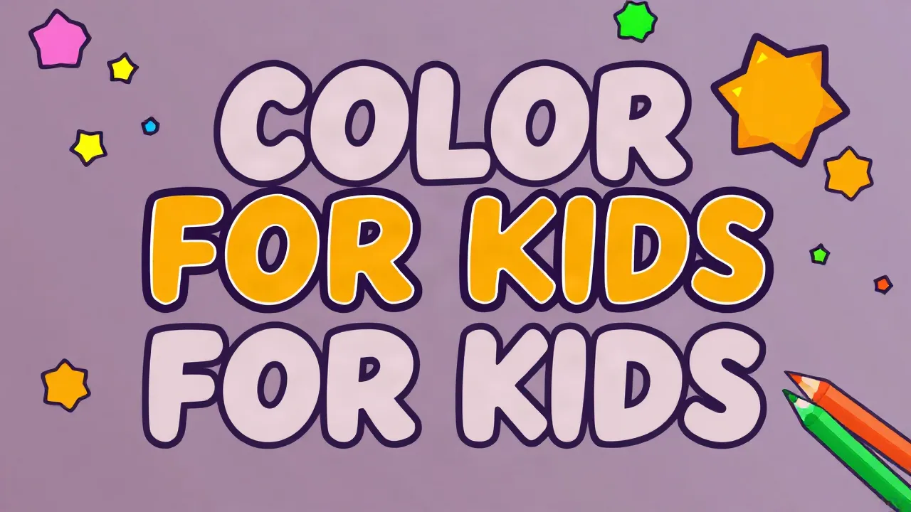 Color Fun For Kids Delights Kids with Fun Coloring Games image