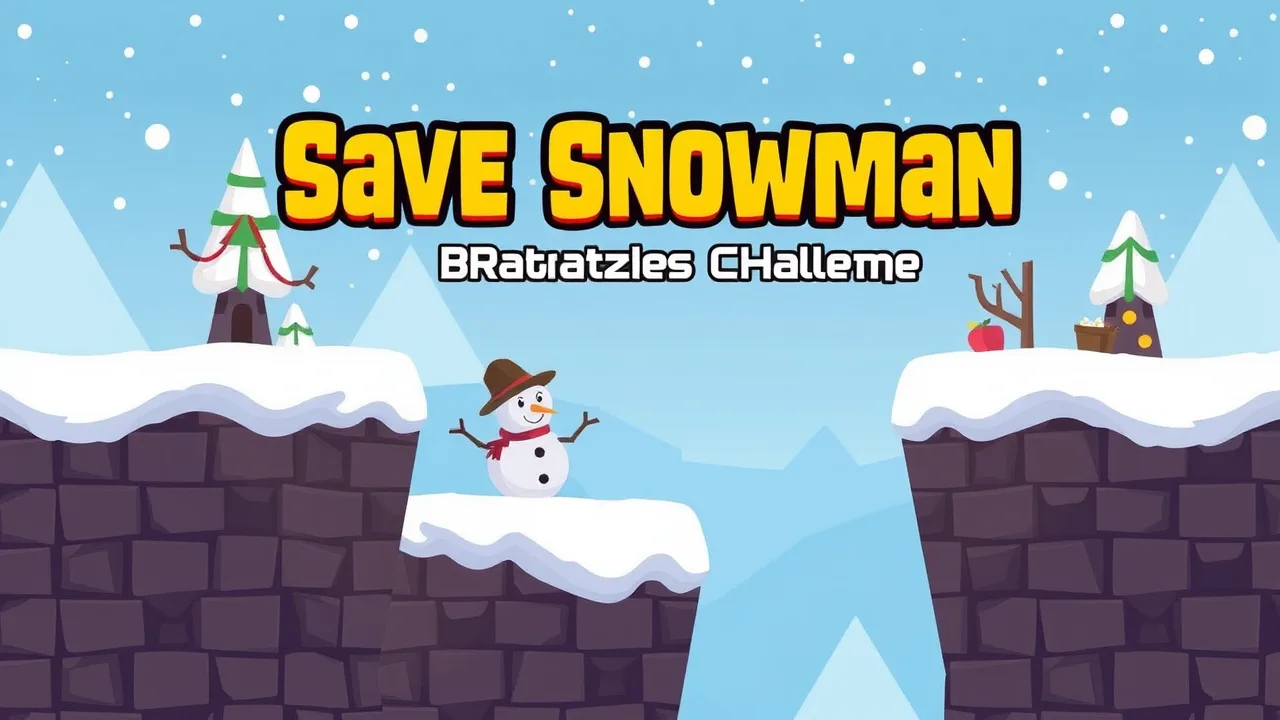 Save Snowman: Brain Puzzle Challenge image