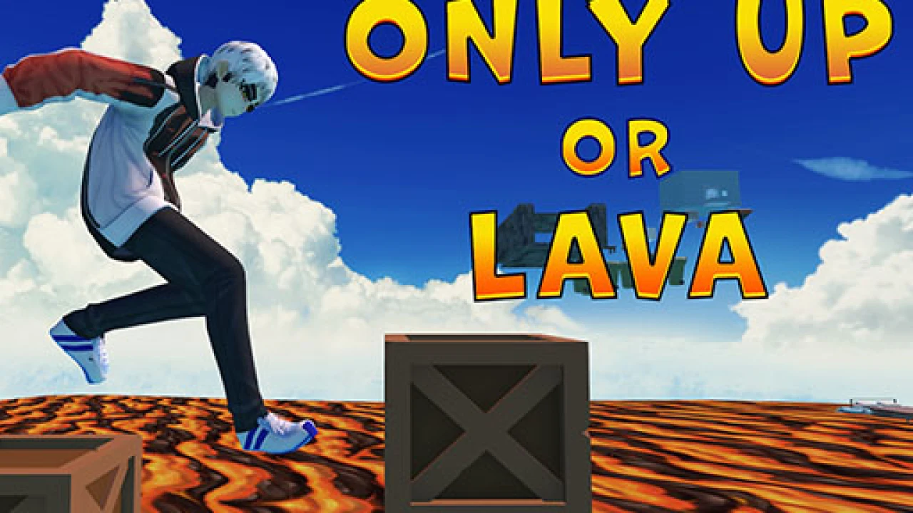 Lava Lurks Below: Only Up Or Lava Challenge image