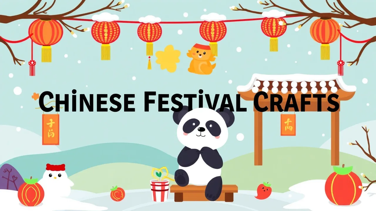 Little Panda Chinese Festival Crafts: Fun Winter Crafts for Kids image