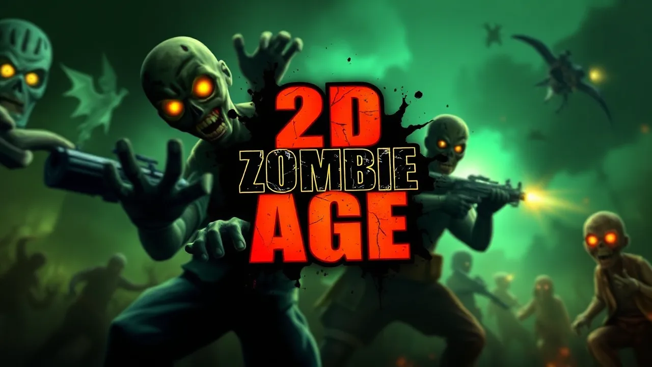 Survive the Zombie Apocalypse in 2D Zombie Age image