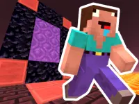Noob Steve Nether
