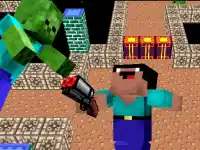Space Adventure: Noobiks Battle vs Zombies