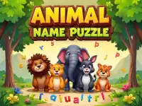 Animal Name Puzzle