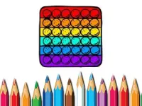 Pop It Coloring Book