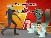 Cameraman vs Skibidi Monster : Fun Battle