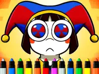 Digital Circus Coloring Adventure
