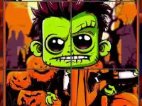 Franky Vampire Halloween Puzzle